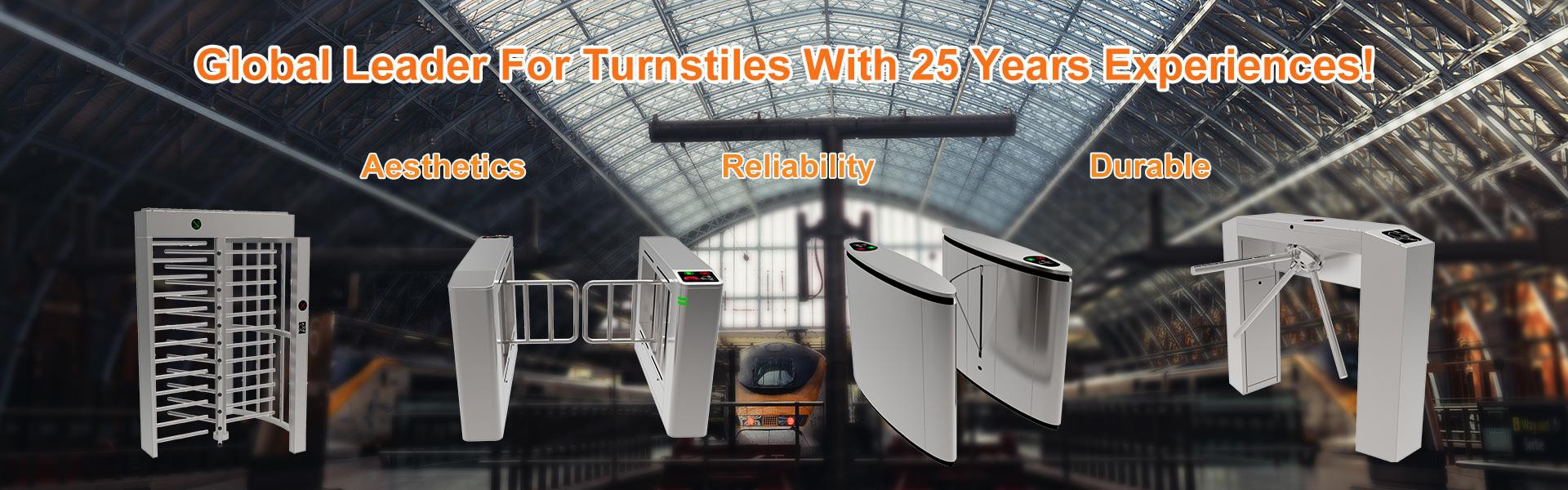 Full height turnstiles, optical turnstiles, flap barriers, tripod turnstiles