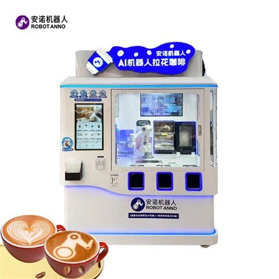 Mesin Layan Diri Robot Kopi AI