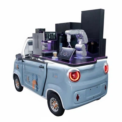 Mesin Kereta Kopi Robot Mudah Alih AI